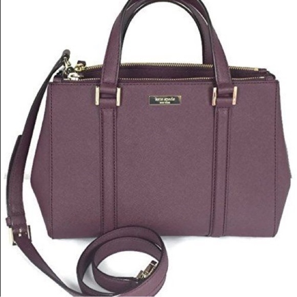 Kate Spade Newbury Lane Loden Medium Saffiano
Leather Satchel Crossbody - Picture 1 of 6